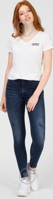 Джинси Tommy Hilfiger HIGH RISE SKINNY SANTANA DYSDBS DW0DW05041-911 р. 25-32 синій - фото 5