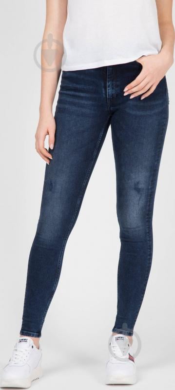 Джинси Tommy Hilfiger HIGH RISE SKINNY SANTANA DYSDBS DW0DW05041-911 р. 25-32 синій - фото 2