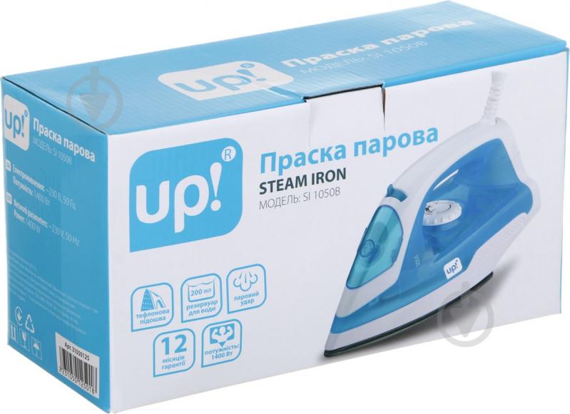 ВИТРИНА! Утюг UP! (Underprice) SI 1050B - фото 7 ВИТРИНА! Утюг UP! (Underprice) SI 1050B - фото 7