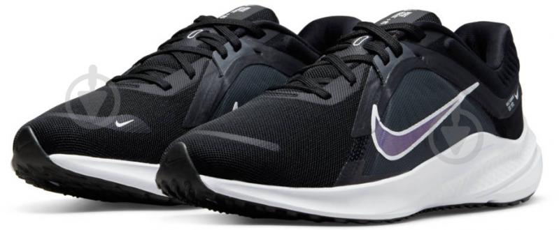 Кросівки жіночі демісезонні Nike QUEST 5 DD9291-001 р.37,5 чорні - фото 4