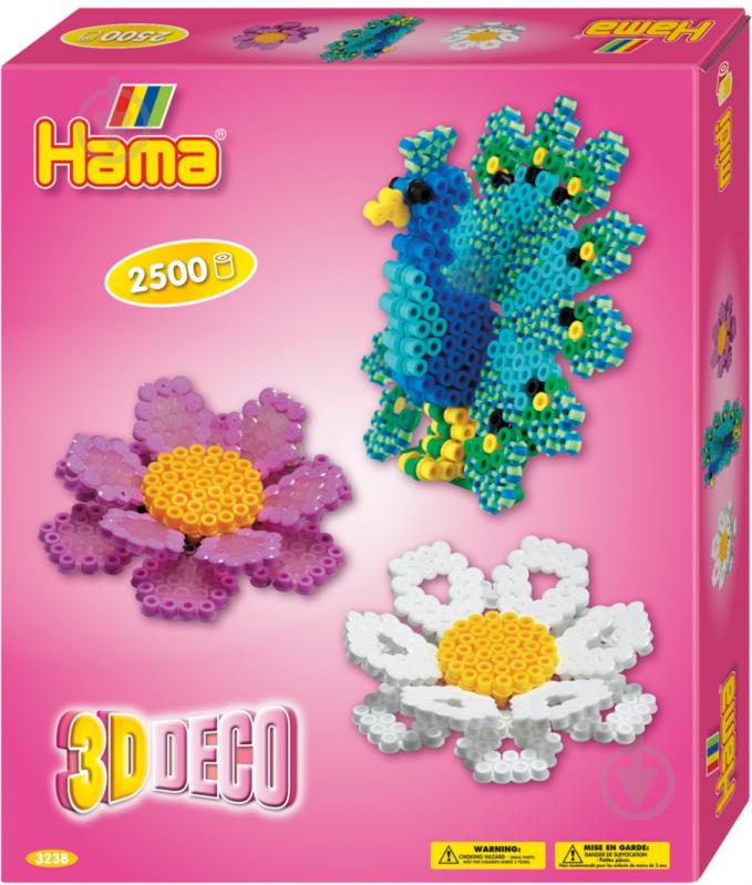 Термомозаика Hama Объемные украшения Midi 3238 - фото 1