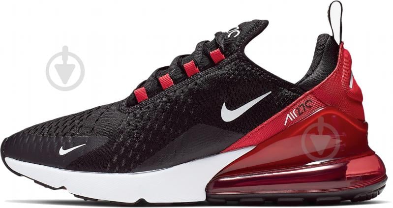 Nike air 270 black and red best sale