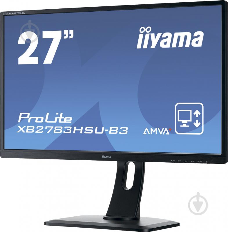 Монитор Iiyama ProLite 27" (XB2783HSU-B3) - фото 4