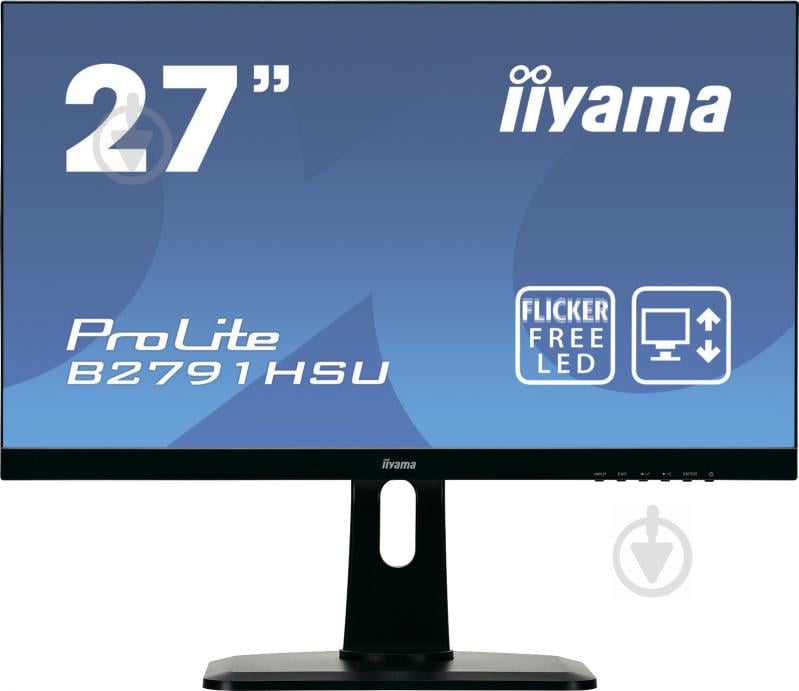 Монитор Iiyama ProLite 27" (B2791HSU-B1) - фото 1