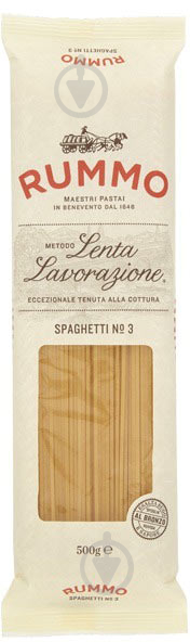 Спагеті TM RUMMO №3 500 г - фото 1