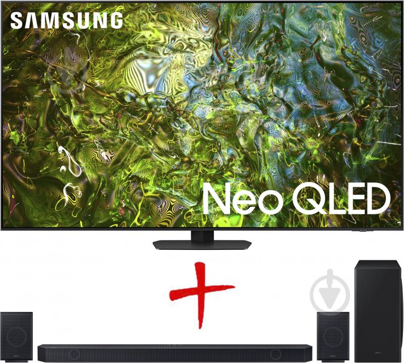 Телевизор Samsung QE75QN90DAUXUA + подарок Саундбар Samsung HW-Q930D/UA - фото 1