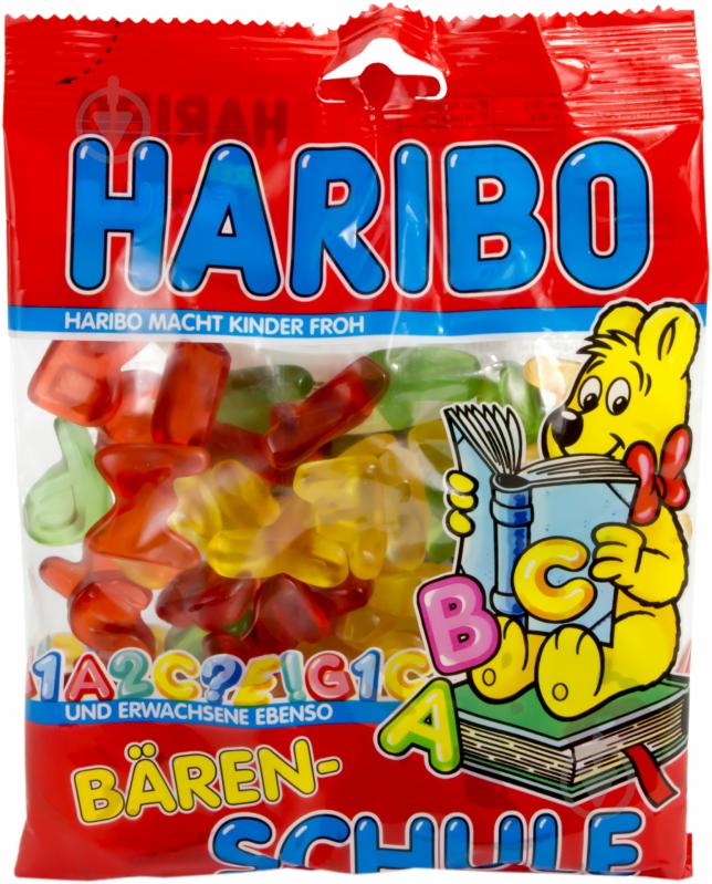 Конфеты жевательные Haribo ШКОЛА МЕДВЕДЕЙ 200гр 200 г (4,0016863691e+012) - фото 1