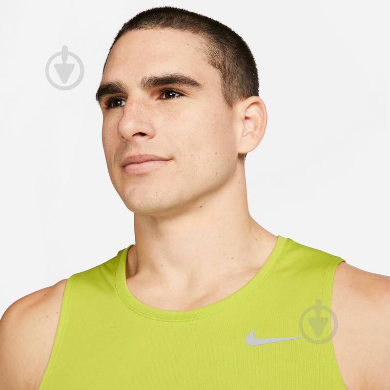 Майка Nike DF MILER TANK DV9321-308 р.L жовтий - фото 3