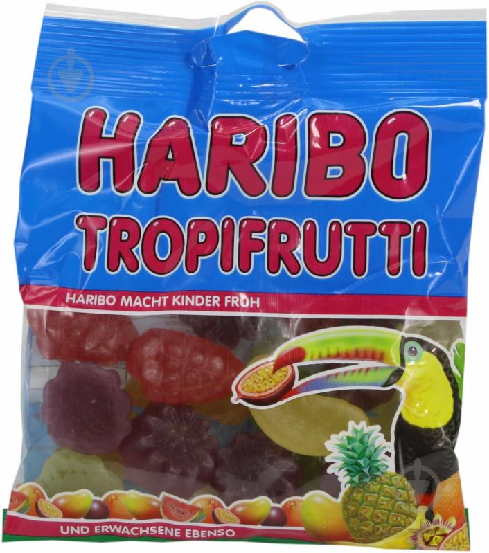 Конфеты жевательные Haribo Тропические фрукты 100гр (4,0016863671e+012) - фото 1