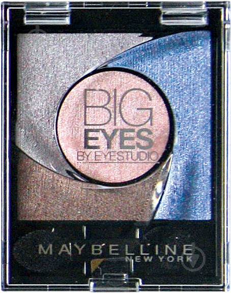 Тіні для повік Maybelline New York Big Eyes By Eyestudio №03 luminous turquoise №03 luminous turquoise 3,75 г - фото 1