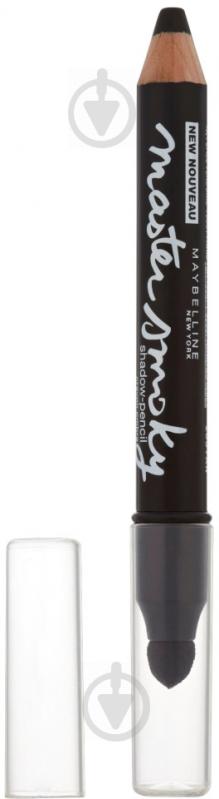 Тени-карандаш Maybelline New York Eyestudio Master Smoky black - фото 2