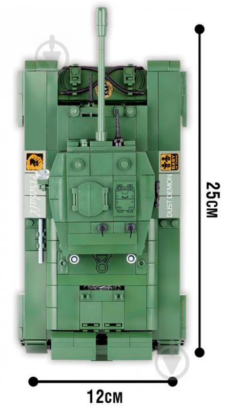 Конструктор Cobi Word Of Tanks A34 Комета COBI-3014 - фото 10