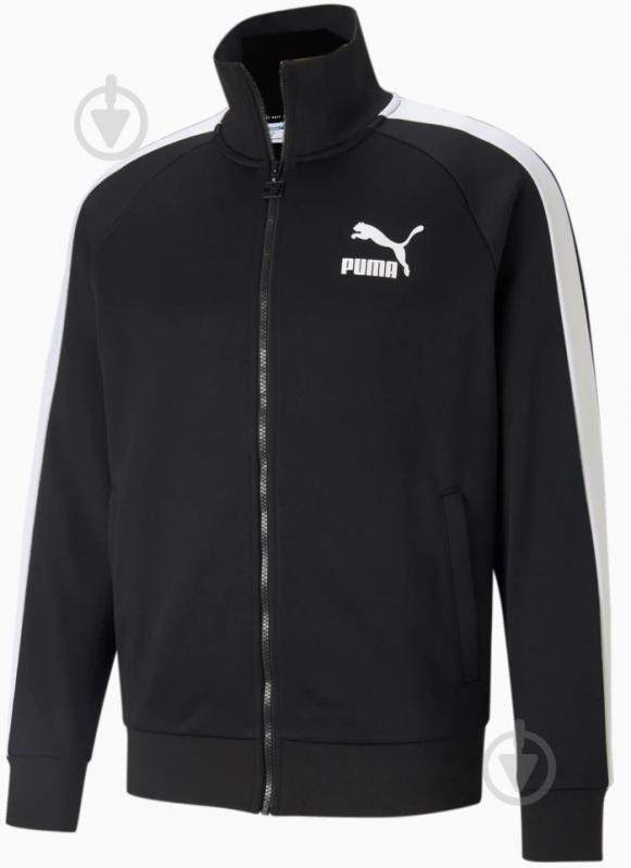 Джемпер Puma ICONIC T7 TRACK JACKET PT 53009401 р. M черный - фото 4