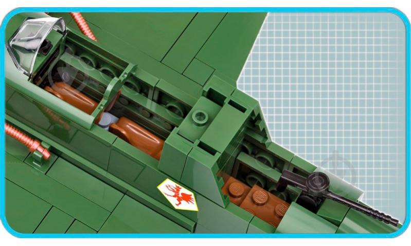 a.h.p.l. ピーコ2連　mummy ᐉ Конструктор Cobi Вторая Мировая Война Самолет PZL Карась P-23B