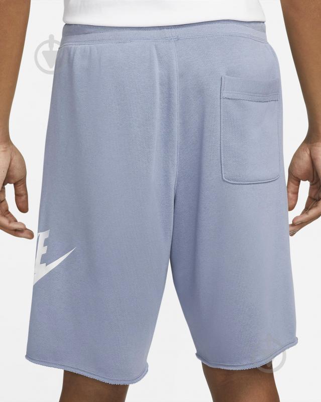 Шорты Nike CLUB ALUMNI HBR FT SHORT DX0502-493 р. L голубой - фото 2