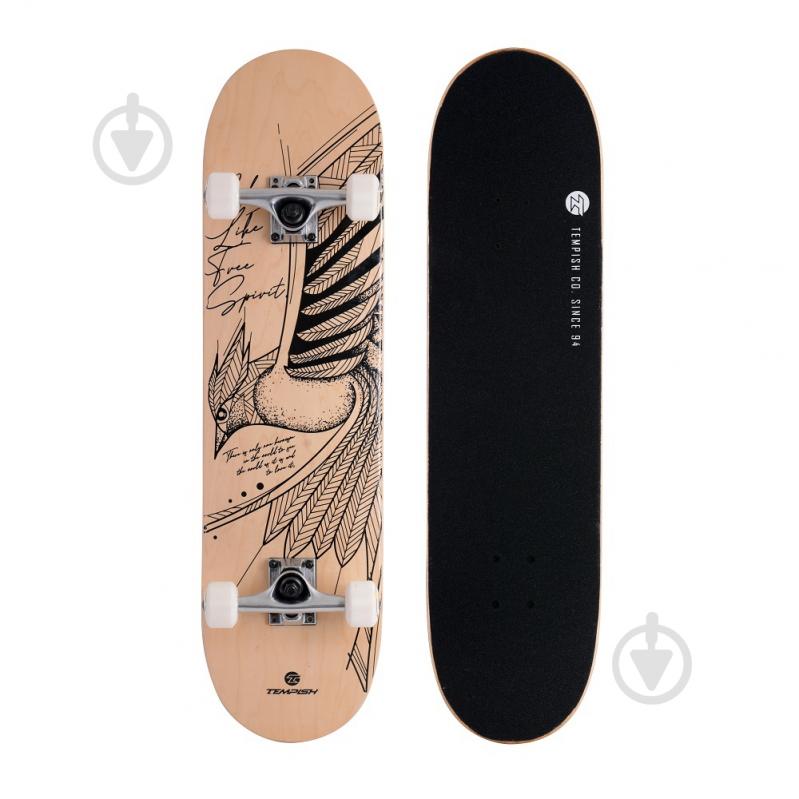 Пенниборд Tempish 106000046 FREESPIRIT(106000046) бежевый с рисунком - фото 1 Пенниборд Tempish 106000046 FREESPIRIT(106000046) бежевый с рисунком - фото 1