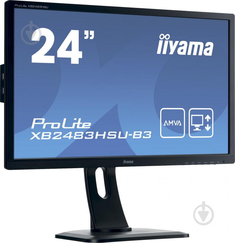 Монитор Iiyama ProLite 23,8" (XB2483HSU-B3) - фото 2
