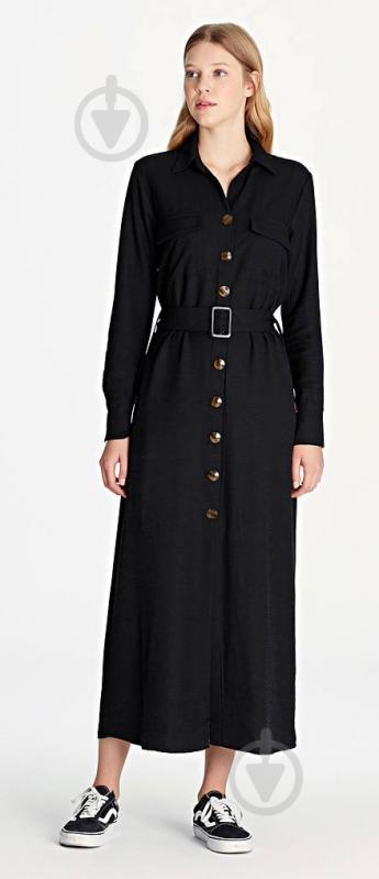 Платье Mavi DRESS W/BELT 130814-900 р.XL черный - фото 1