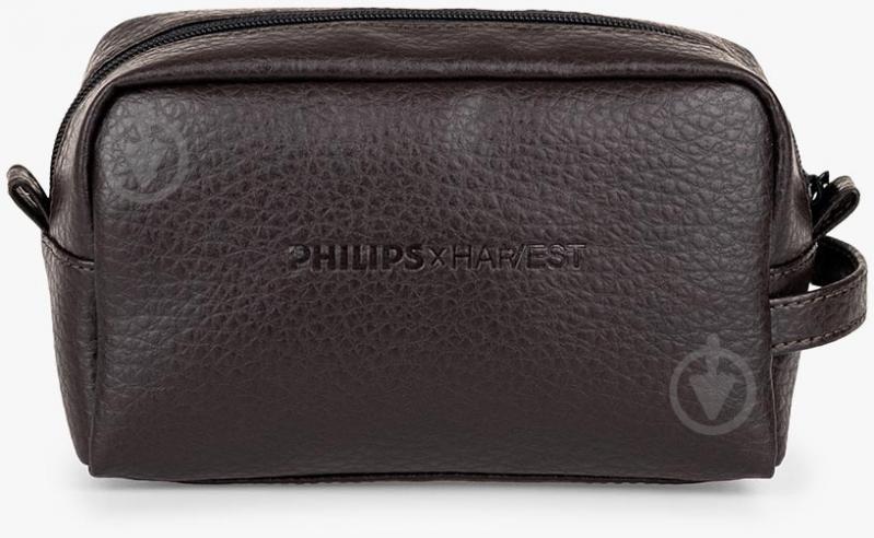 Косметичка Philips × HARVEST коричневая - фото 1 Косметичка Philips × HARVEST коричневая - фото 1