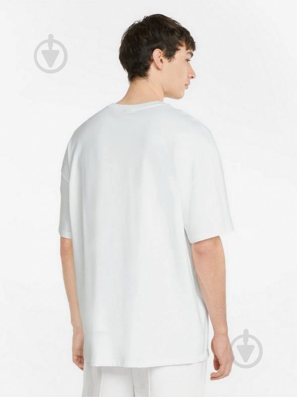 Футболка Puma CLASSICS BOXY TEE 53213502 р.M белый - фото 2