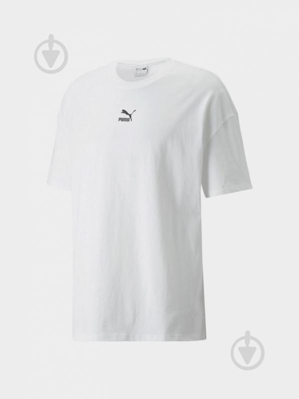 Футболка Puma CLASSICS BOXY TEE 53213502 р.M белый - фото 3