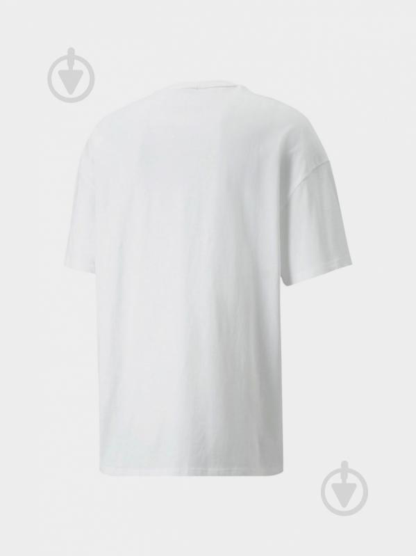 Футболка Puma CLASSICS BOXY TEE 53213502 р.M белый - фото 4