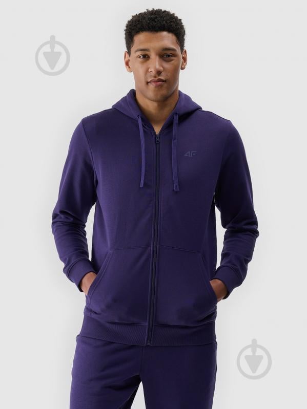 Джемпер 4F SWEATSHIRT M1768 4FWMM00TSWSM1768-31S р.M синій - фото 1 Джемпер 4F SWEATSHIRT M1768 4FWMM00TSWSM1768-31S р.M синій - фото 1