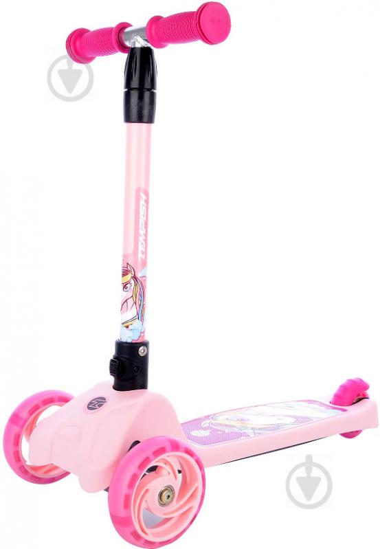 Самокат Tempish дитячий 3-хколісний SCOOPER pink рожевий 10500002371/pink - фото 1