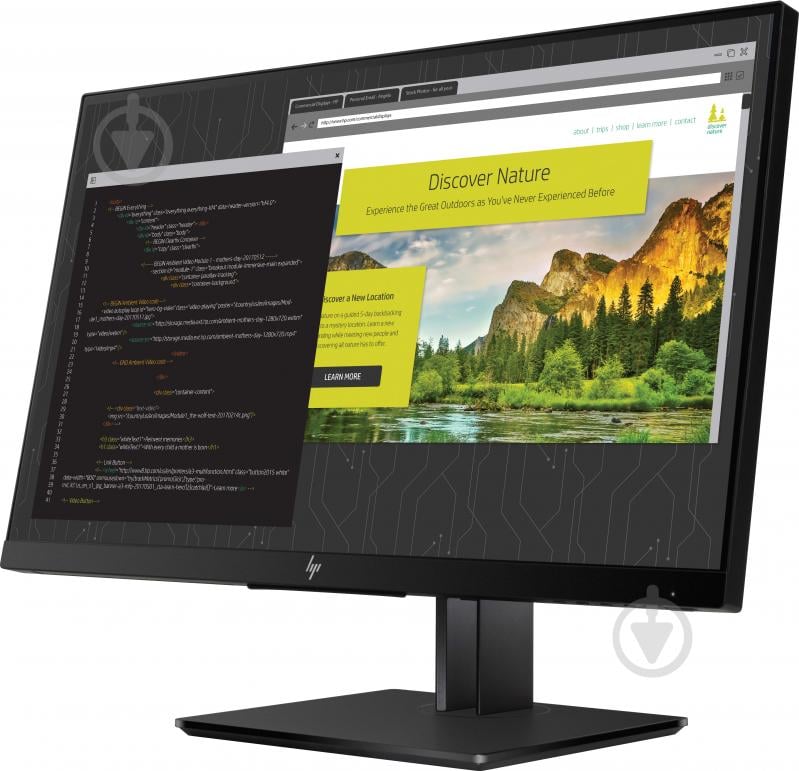 Монитор HP Z24nf G2 23,8" (1JS07A4) - фото 3