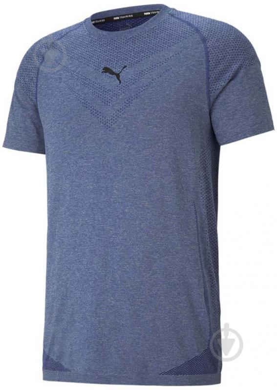 Футболка Puma TRAIN TECH EVOKNIT SS TEE 52011112 р.L фіолетовий - фото 4