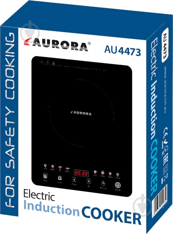 Плита индукционная настольная Aurora 4473AU - фото 2 Плита индукционная настольная Aurora 4473AU - фото 2