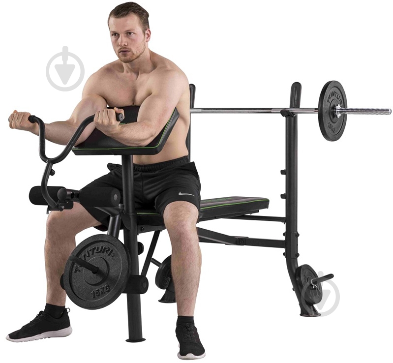 Скамья для жима Tunturi Compact Width Weight Bench 17TSWB4000 - фото 7