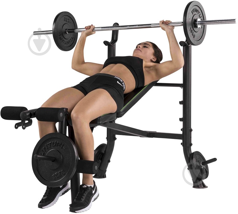 Скамья для жима Tunturi Compact Width Weight Bench 17TSWB4000 - фото 4
