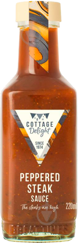 Соус COTTAGE DELIGHT Peppered Steak (8000017892294) 220 мл - фото 1