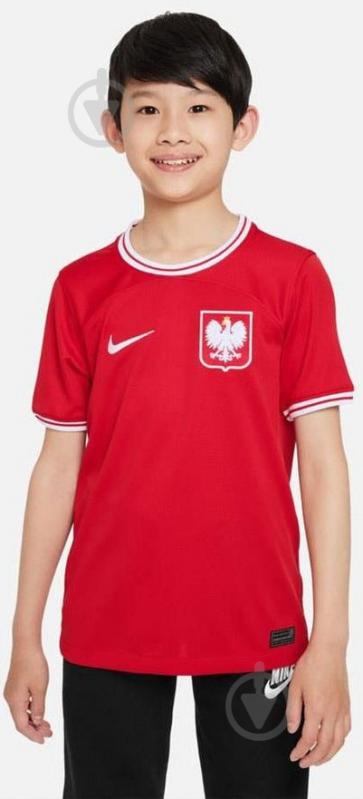 Футболка Nike Poland Stadium 2022 Away DN0840-611 р.XS red - фото 7