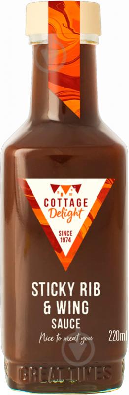 Соус COTTAGE DELIGHT Sticky Rib & Wing (8000017892296) 220 мл - фото 1