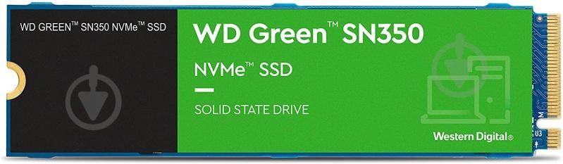 SSD-накопичувач Western Digital 480GB M.2 PCI Express 3.0 x4 TLC (WDS480G2G0C) - фото 1