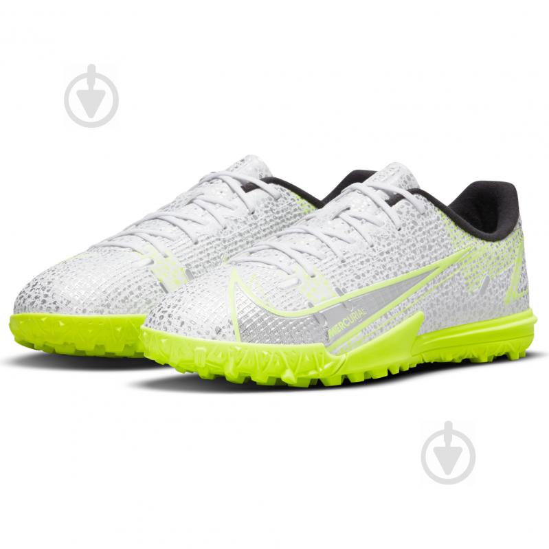 Сороконожки Nike JR VAPOR 14 ACADEMY TF CV0822-107 р.34 белый - фото 1