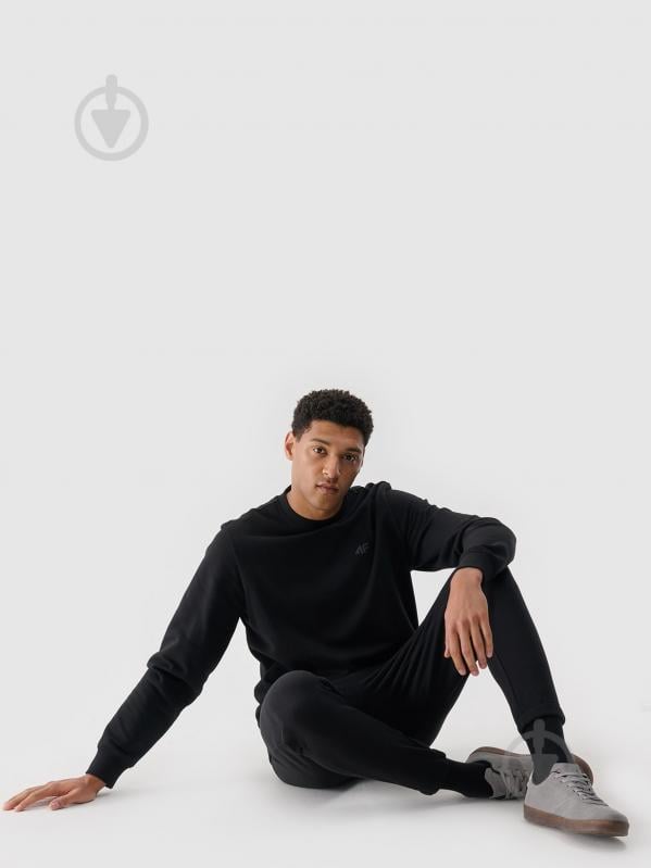 Світшот 4F SWEATSHIRT M1767 4FWMM00TSWSM1767-20S р.M чорний - фото 3