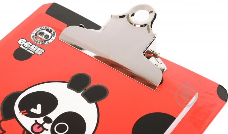 Папка-планшет A5 Панда красная - фото 6 Папка-планшет A5 Панда красная - фото 6