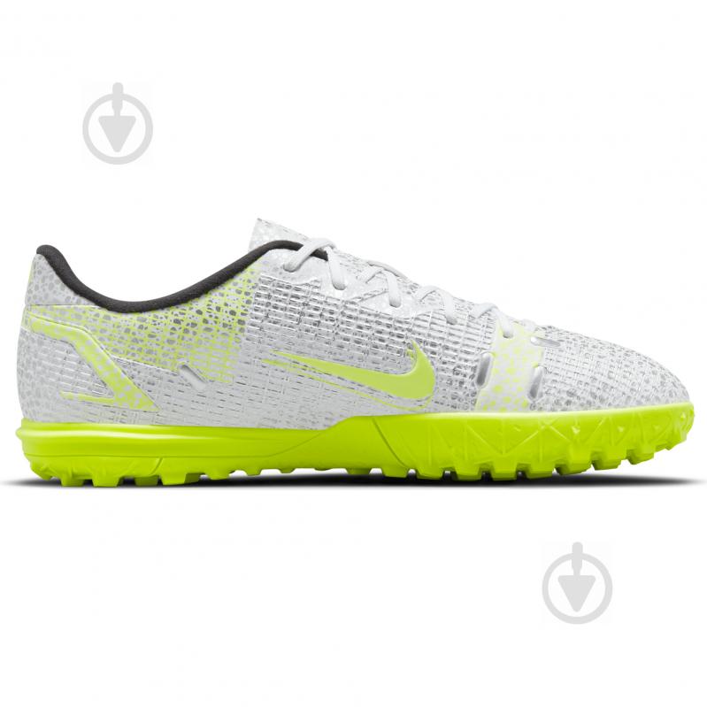 Cороконіжки Nike JR VAPOR 14 ACADEMY TF CV0822-107 р.33,5 білий - фото 4