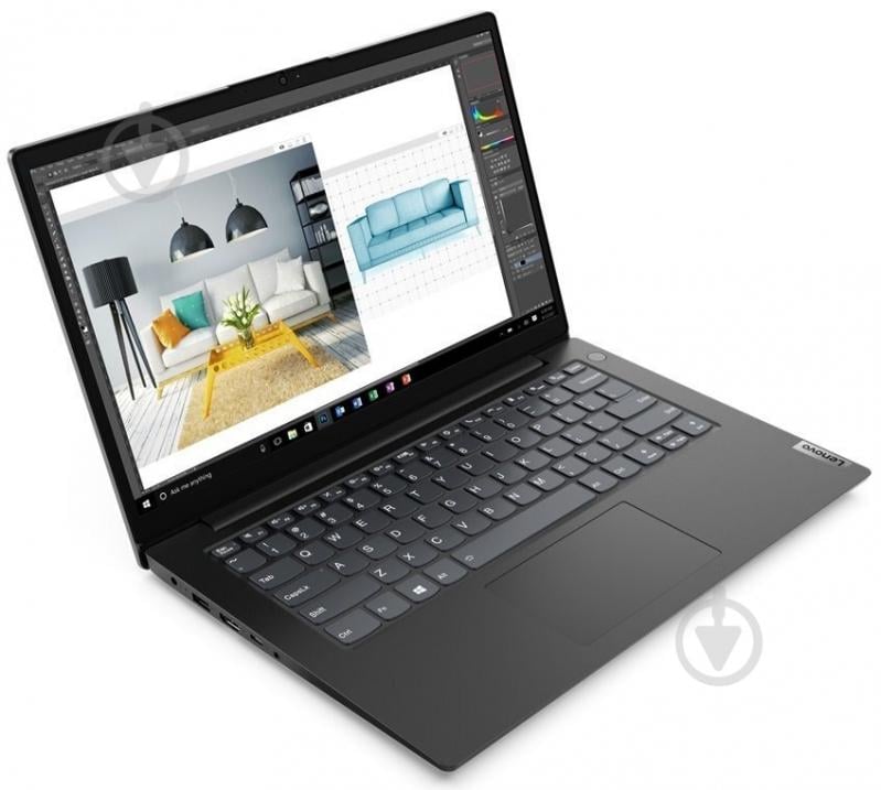 Ноутбук Lenovo V14 14" (82KA003YRA) black - фото 14