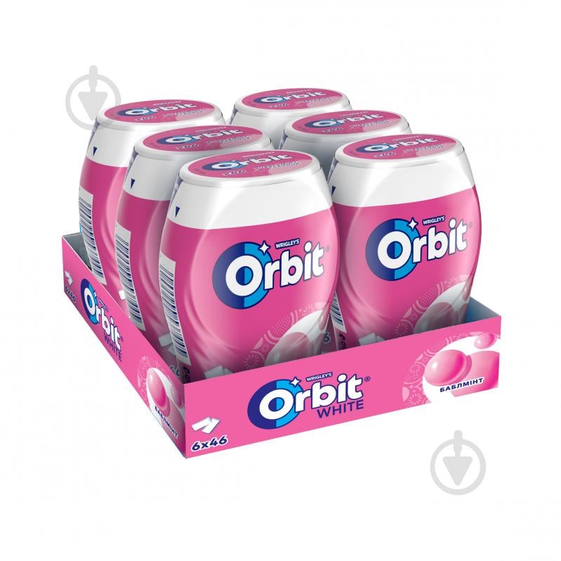 Жевательная резинка Orbit Bottle Bubblemint 46 шт. (4009900482417) (5371) - фото 3