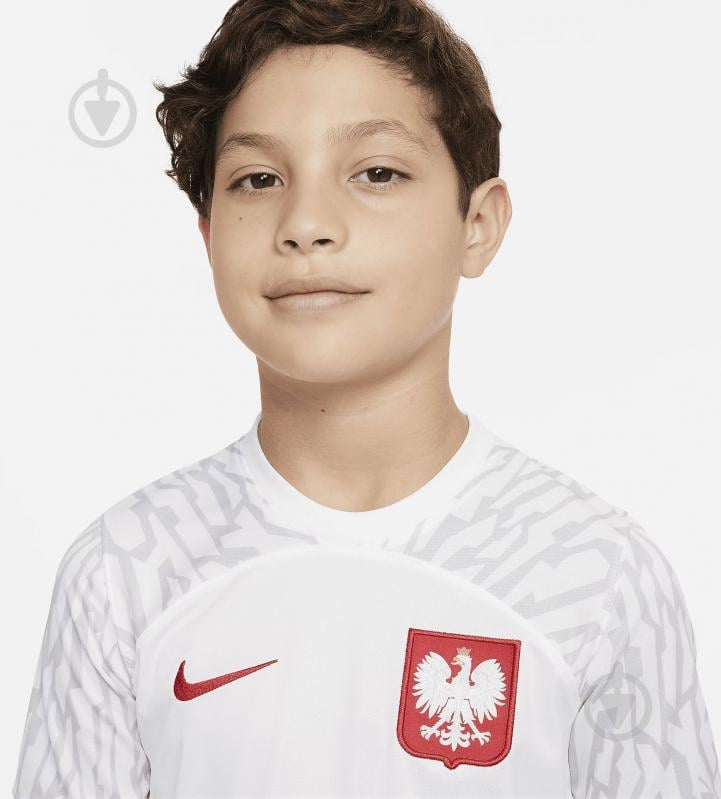 Футболка Nike Poland Home Shirt 2022/23 DN0841-100 р.L white - фото 4