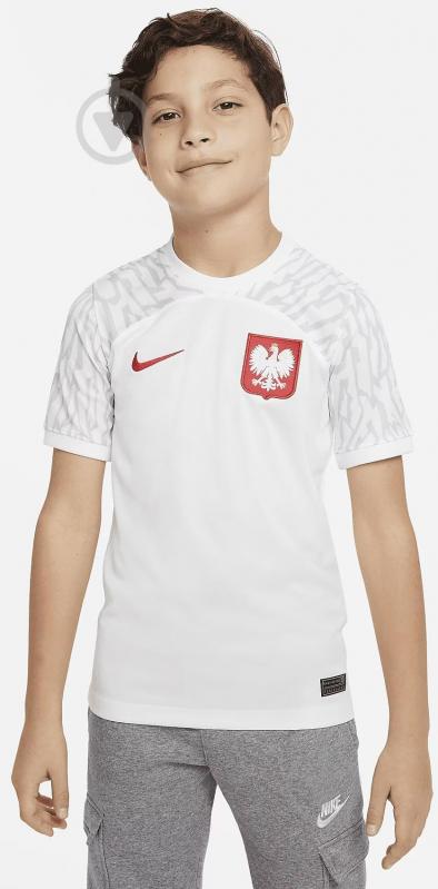 Футболка Nike Poland Home Shirt 2022/23 DN0841-100 р.L white - фото 6