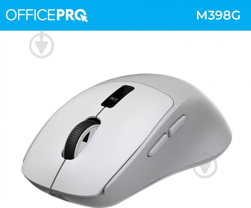 Мышка беспроводная GamePro OfficePro Silent Click Wireless grey (M398G) - фото 4