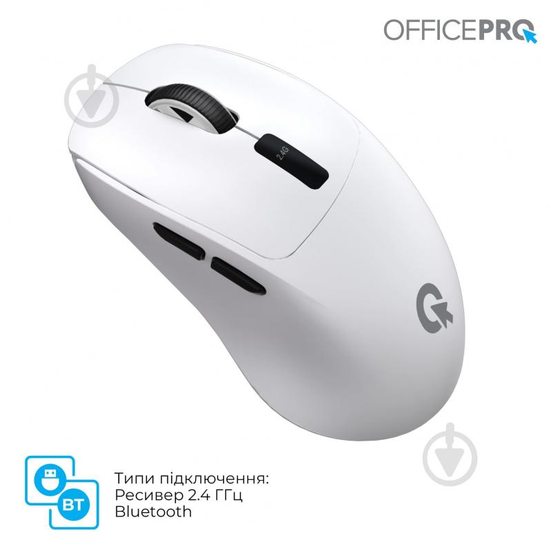 Мышка беспроводная GamePro M398W Silent Click Wireless white (M398W) - фото 7 Мышка беспроводная GamePro M398W Silent Click Wireless white (M398W) - фото 7