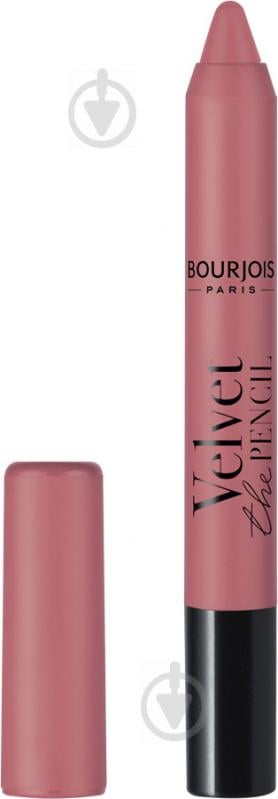 Олівець для губ Bourjois VELVET the PENCIL № 04 pale pink 3 г - фото 1