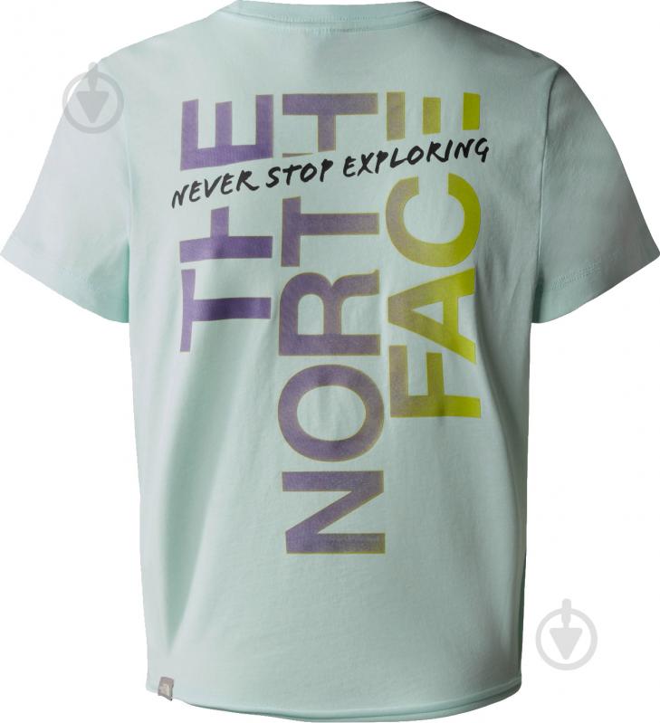 Футболка THE NORTH FACE W ES GRAPHIC FITTED S/S TEE NF0A83FJLV51 р.XL червоний - фото 2