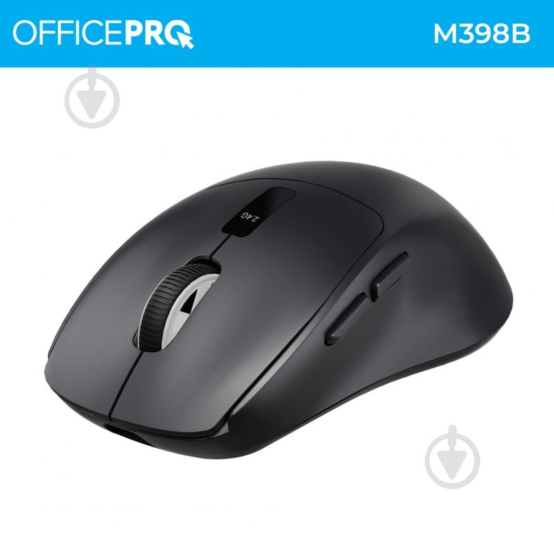 Мышка беспроводная GamePro M398B Silent Click Wireless black (M398B) - фото 5 Мышка беспроводная GamePro M398B Silent Click Wireless black (M398B) - фото 5